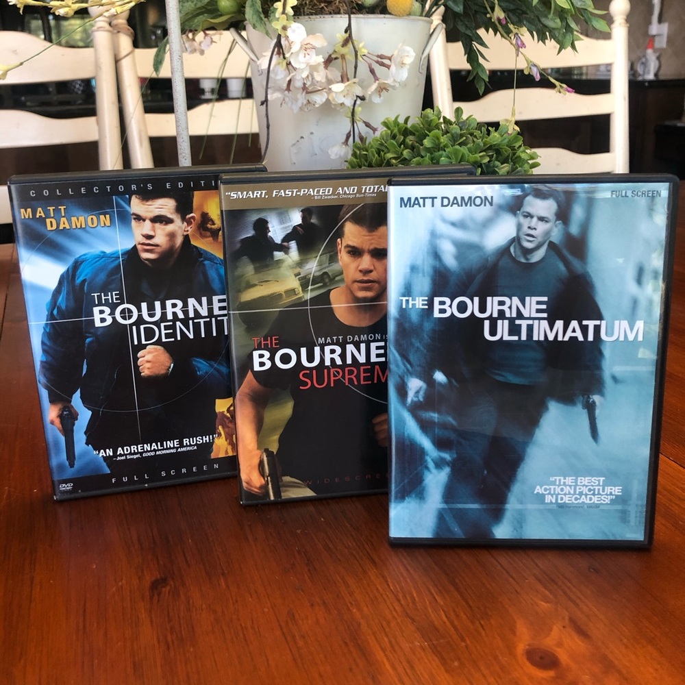 The Bourne trilogy dvd set
